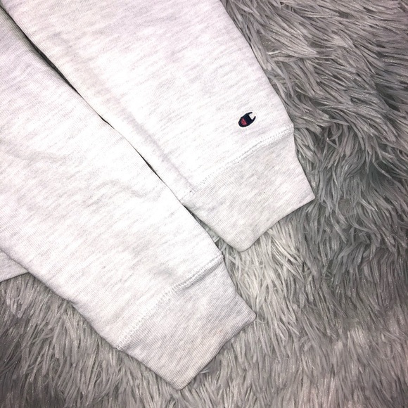 Champion Reverse Weave GRACE Gray Sweatshirt M - Picture 4 of 8